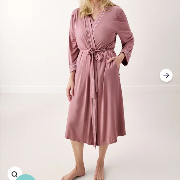 Little Sleepies Dusty Rose Pajama Set NWT - Picture 3 of 10